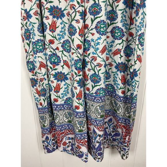 Tolani Collection 100% Viscose Wide Leg Ankle Length Floral Print Flowy Pants XL - Picture 4 of 8